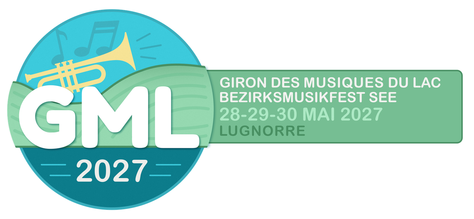 GML 2027 - Giron des Musiques du Lac / Bezirksmusikfest See - Lugnorre